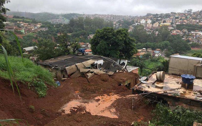 Desmoronamento Belo Horizonte