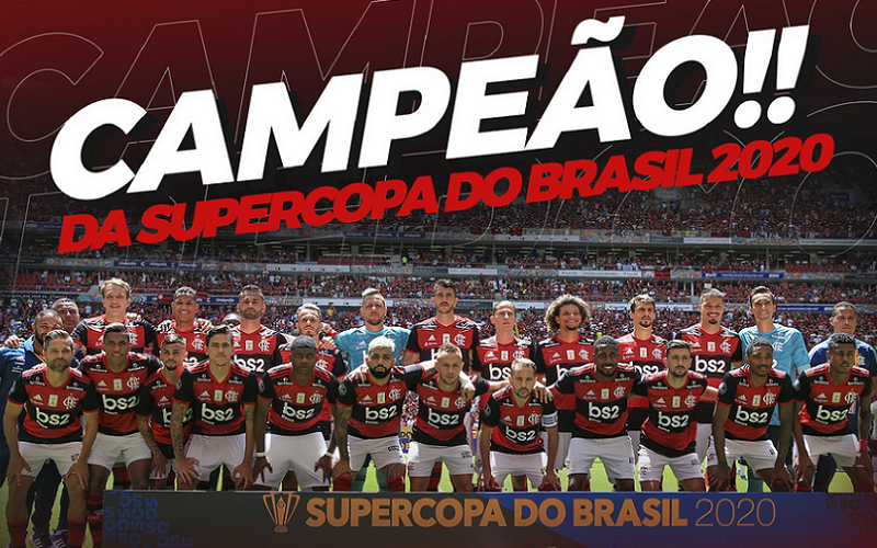 Flamengo conquista título inédito da Super Copa em Brasília Misto Brasil