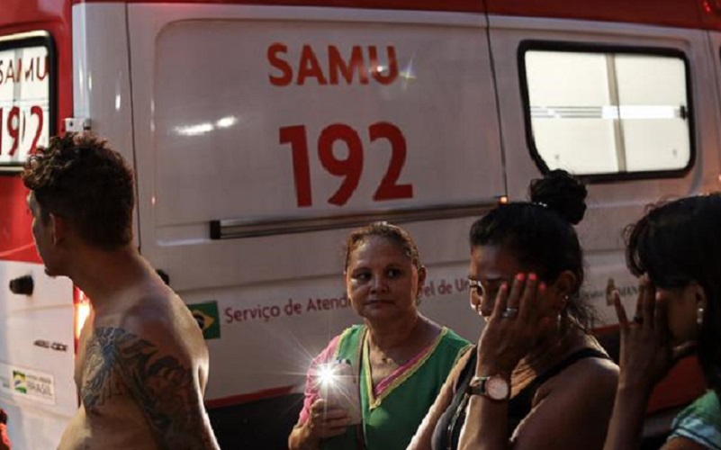 Covid-19 tragédia ambulância Misto Brasília