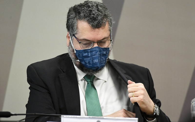 CPI da Covid Senado Ernesto Araújo
