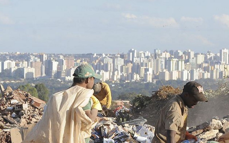 Desigualdade social pobreza DF Misto Brasília
