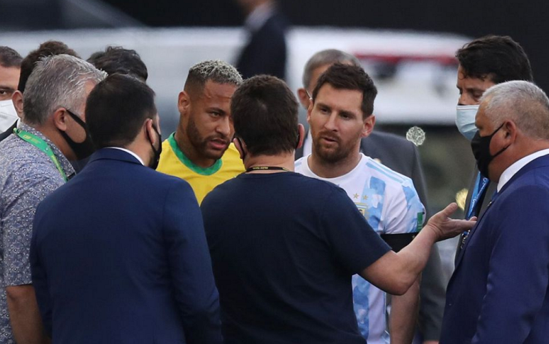 Jogo entre Brasil e Argentina cancelado