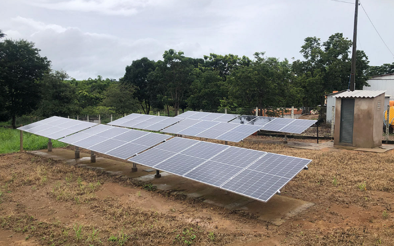 Energia solar propriedade rural Misto Brasília