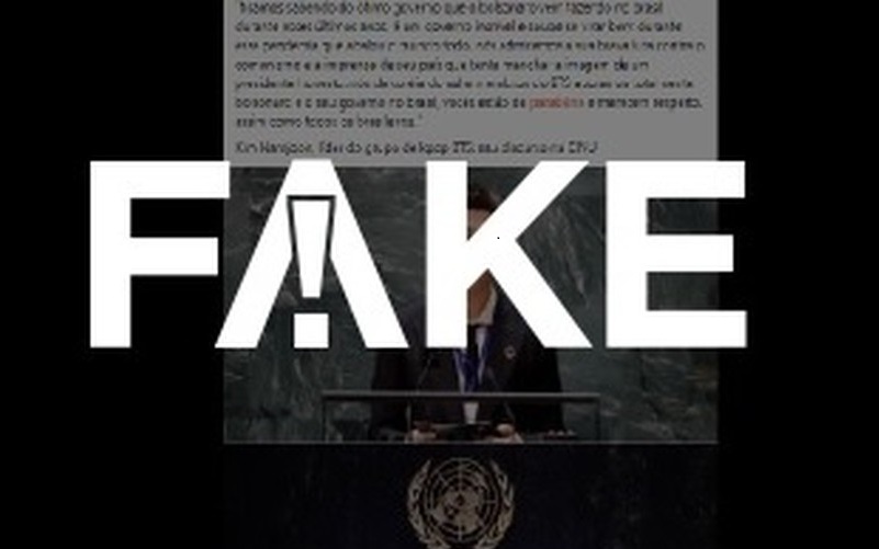 Fake News notícia mentirosa Misto Brasília