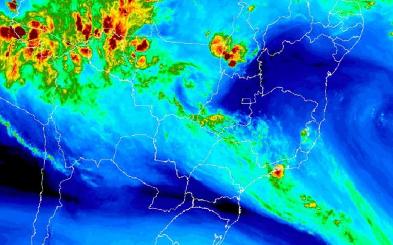 Alerta vermelho da meteorologia para Santa Catarina e Rio Grande do Sul