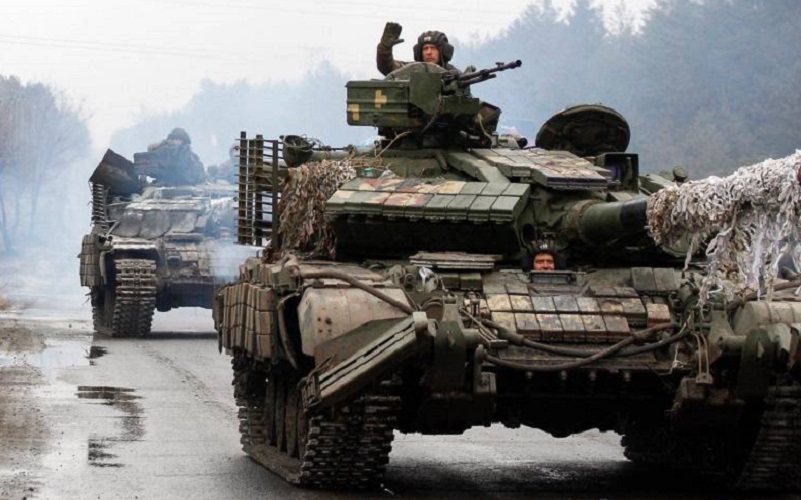 Tanque de guerra Ucrânia Misto Brasília