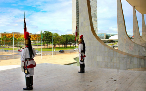 Palácio do Planalto soldados guardas Misto Brasília