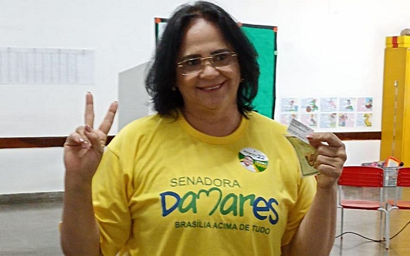 Damares Alves é eleita ao Senado pelo Distrito Federal