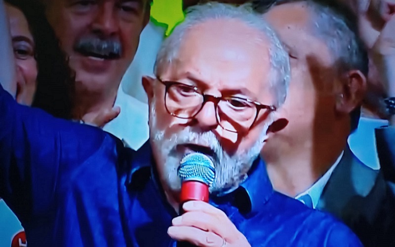 Lula da Silva discurso vitória Misto Brasília