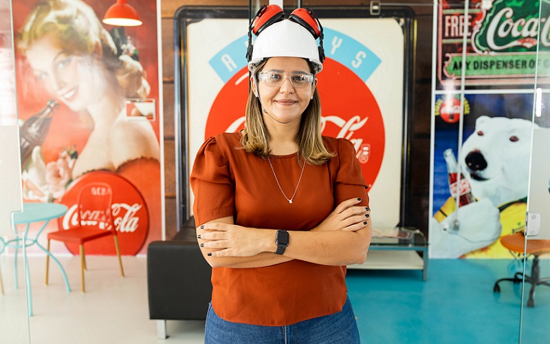 Trabalhadora contratações Coca-Cola Misto Brasília
