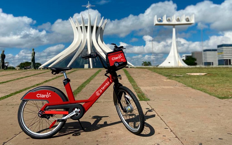 Bicicletas compartilhadas em Brasília deram 21 voltas ao mundo