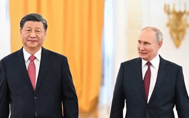 Xi Jinping e Vladimir Putin Misto Brasília