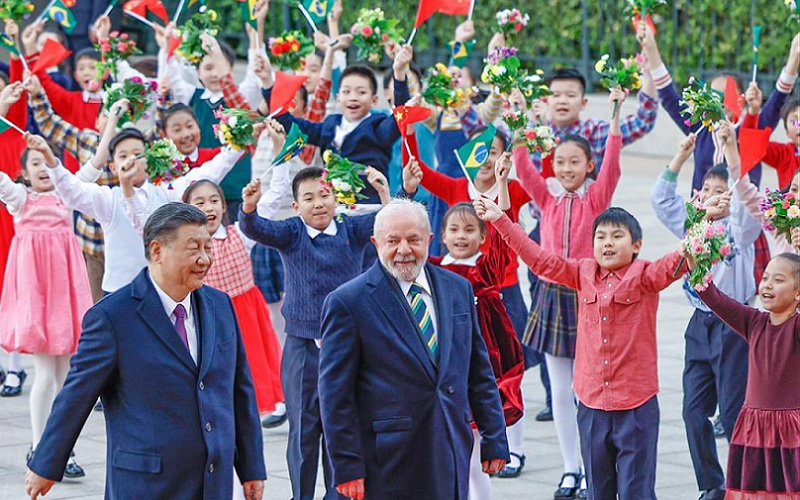 Lula da Silva e Xi Jinping China Misto Brasília