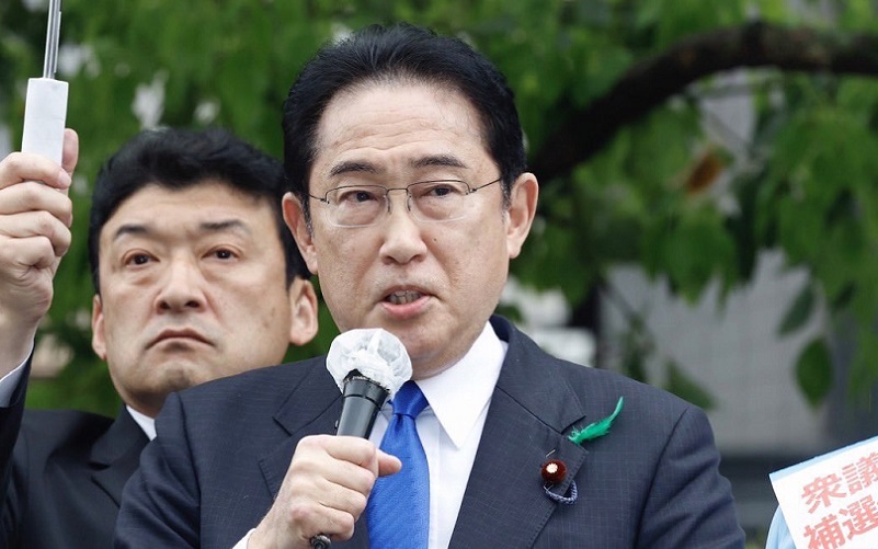 Primeiro-ministro do Japão Fumio Kishida Misto Brasília