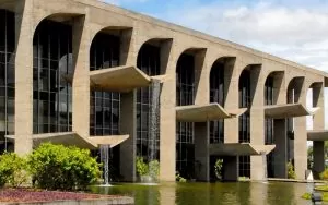 Fachada Ministério da Justiça e Segurança Misto Brasília
