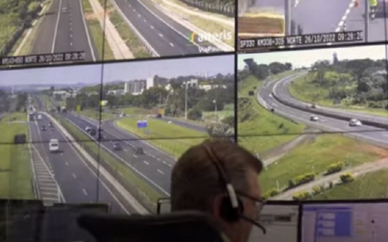 Rodovias controle de tráfego Misto Brasília