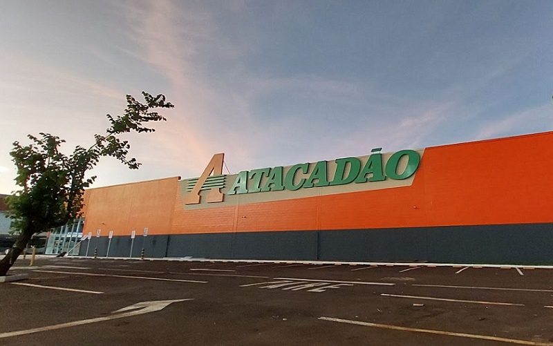 Loja fachada Atacadão Grupo Carrefour Brasil Misto Brasília
