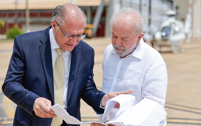 Lula da Silva e Geraldo Alckmin Misto Brasília