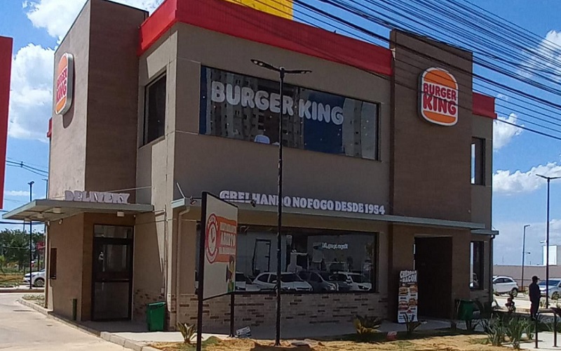 Fast food Burger King loja Distrito Federal Misto Brasil