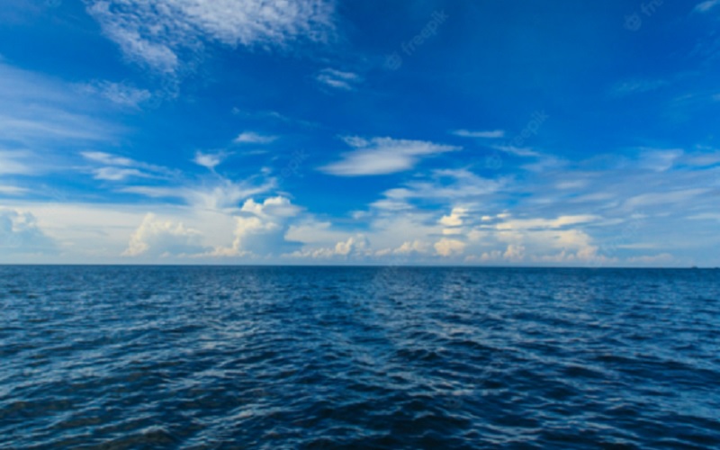 Oceano azul mar Misto Brasil