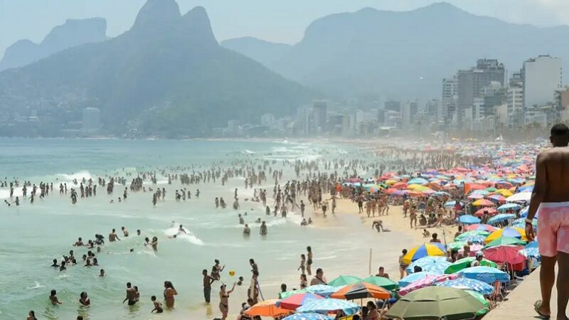 Sensação térmica chegou a 59,7 graus Celsius no Rio de Janeiro