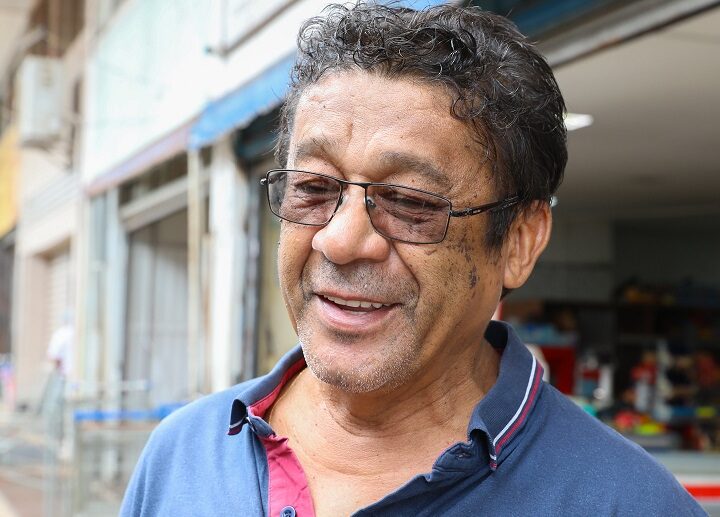 Sérgio Roberto Inocêncio é um dos moradores do Cruzeiro, comunidade pioneira que completa 64 anos/Paulo H. Carvalho/Agência Brasília