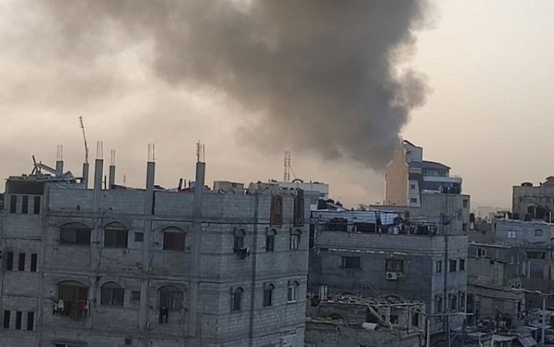 Rafah Faixa de Gaza fuga guerra Misto Brasil