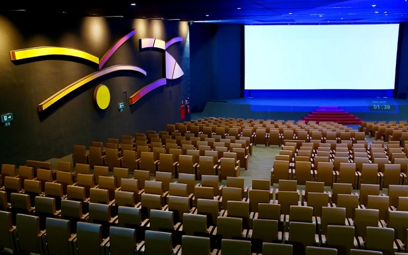 Cine Brasília sala de projeção Misto Brasil