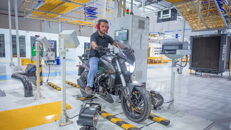 Fábrica de motocicletas da Índia inaugurou unidade em Manaus